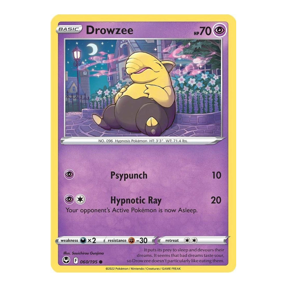 SWSH12: Silver Tempest (SWSH12) - Drowzee (#060/195) (Near Mint)