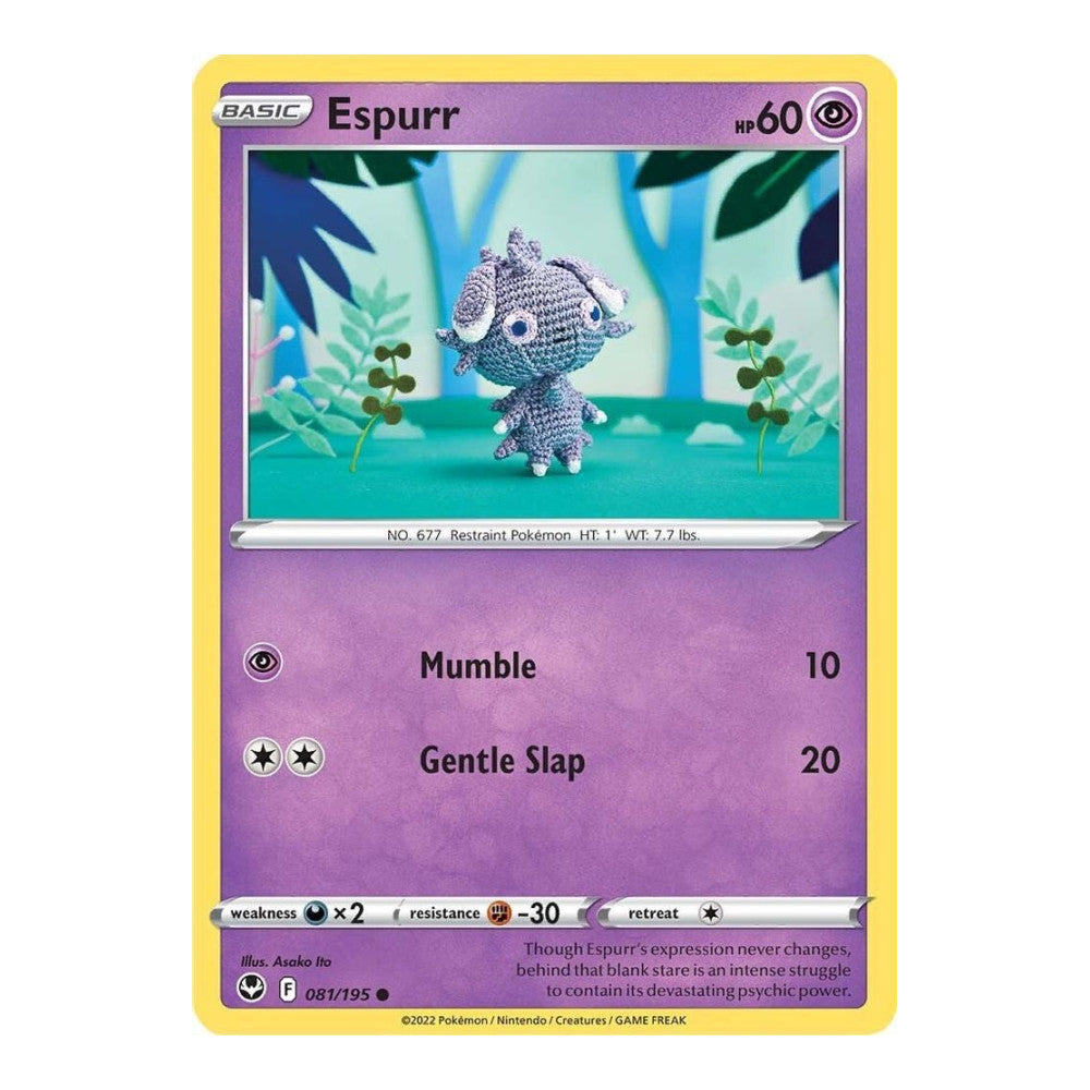 SWSH12: Silver Tempest (SWSH12) - Espurr (#081/195) (Near Mint)