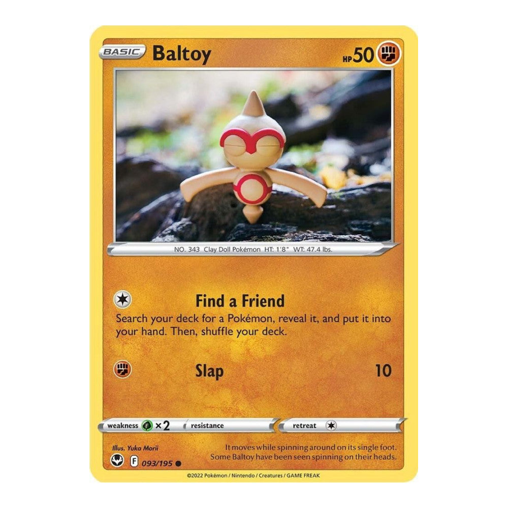 SWSH12: Silver Tempest (SWSH12) - Baltoy (#093/195) (Near Mint)