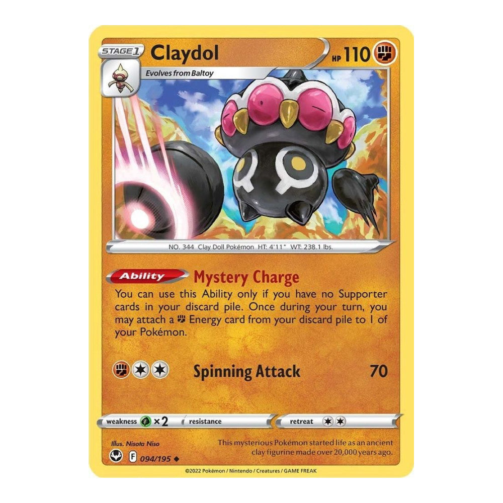 SWSH12: Silver Tempest (SWSH12) - Claydol (#094/195) (Near Mint)