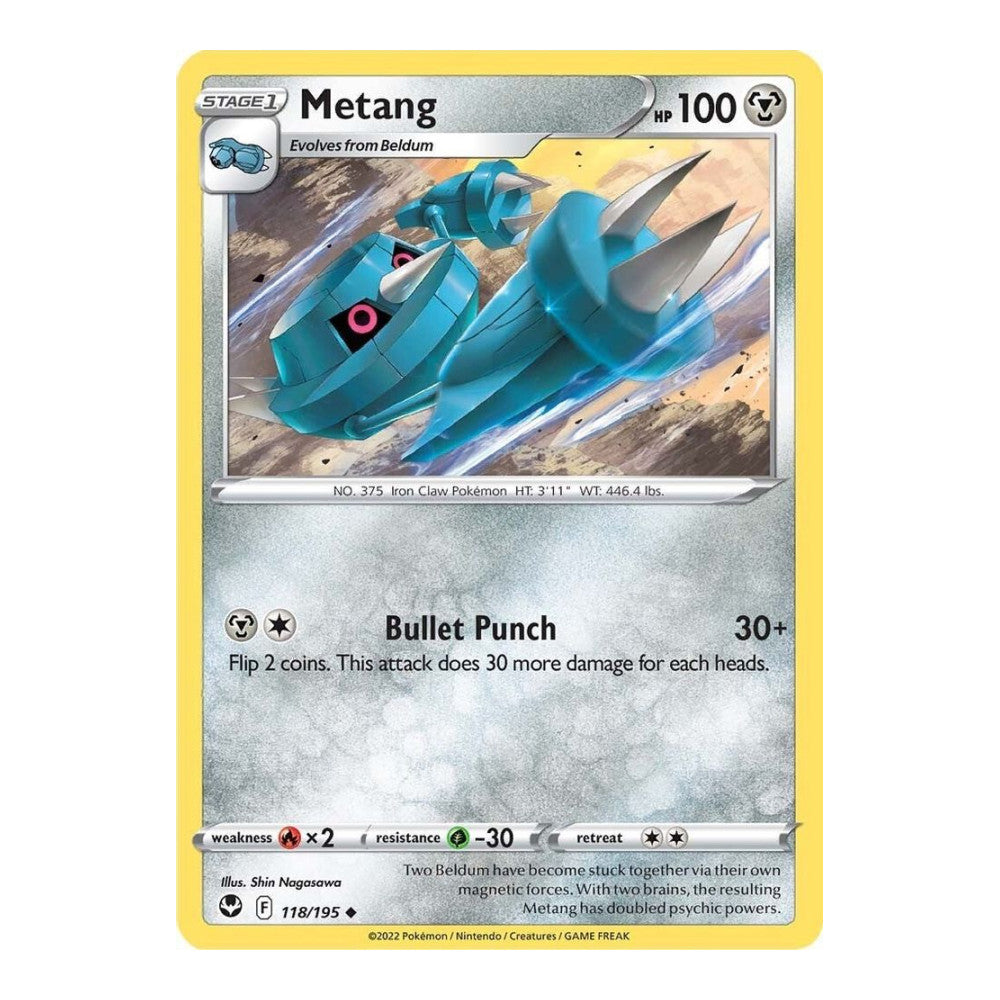 SWSH12: Silver Tempest (SWSH12) - Metang (#118/195) (Near Mint)