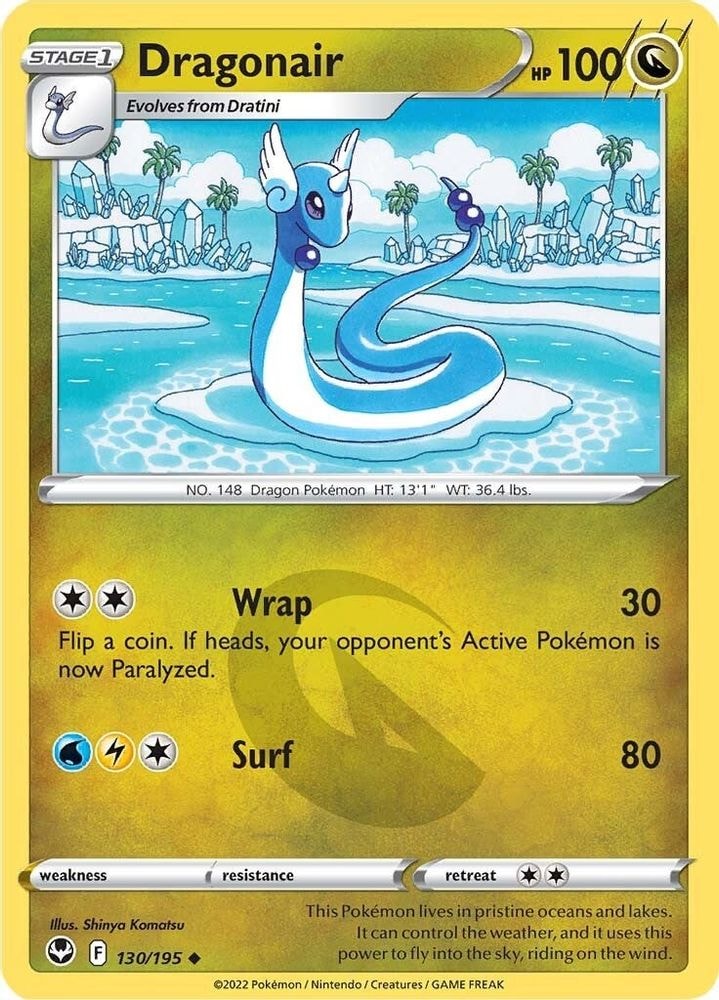 SWSH12: Silver Tempest (SWSH12) - Dragonair (#130/195, Uncommon) ()