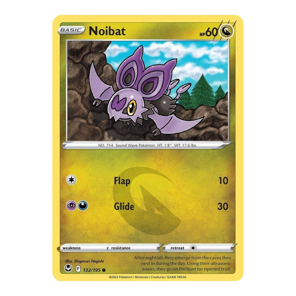 SWSH12: Silver Tempest (SWSH12) - Noibat (#132/195) (Near Mint)