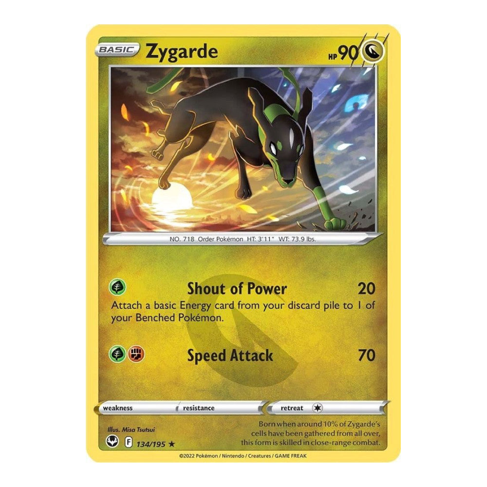 SWSH12: Silver Tempest (SWSH12) - Zygarde (#134/195) (Near Mint)