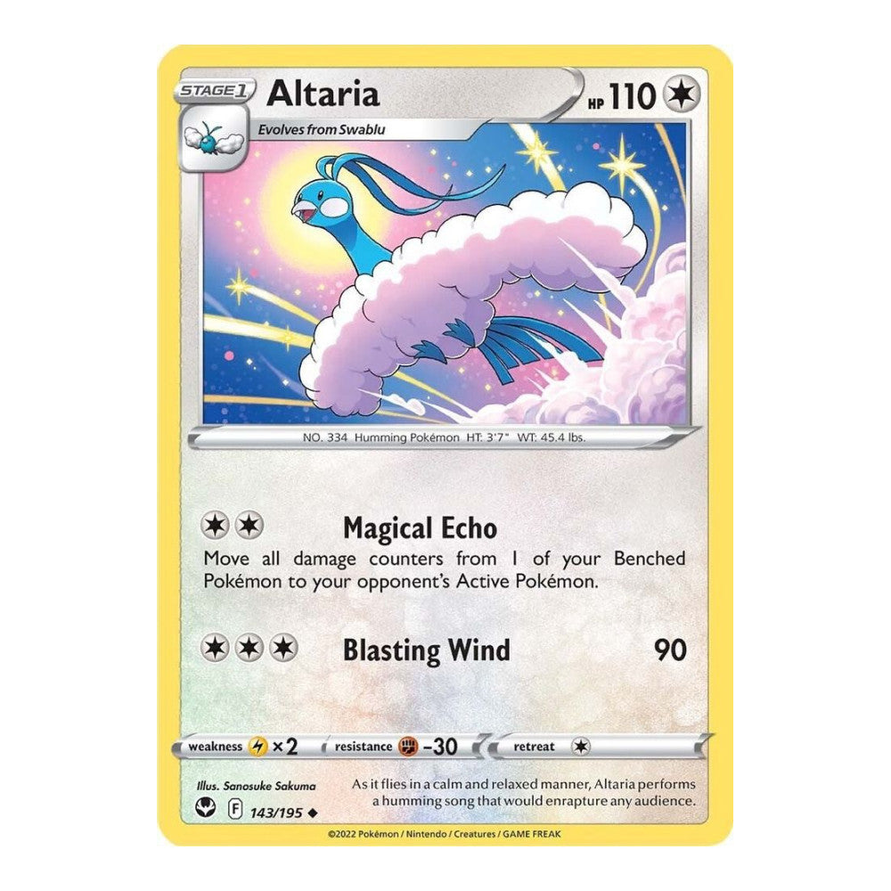 SWSH12: Silver Tempest (SWSH12) - Altaria (#143/195) (Near Mint)