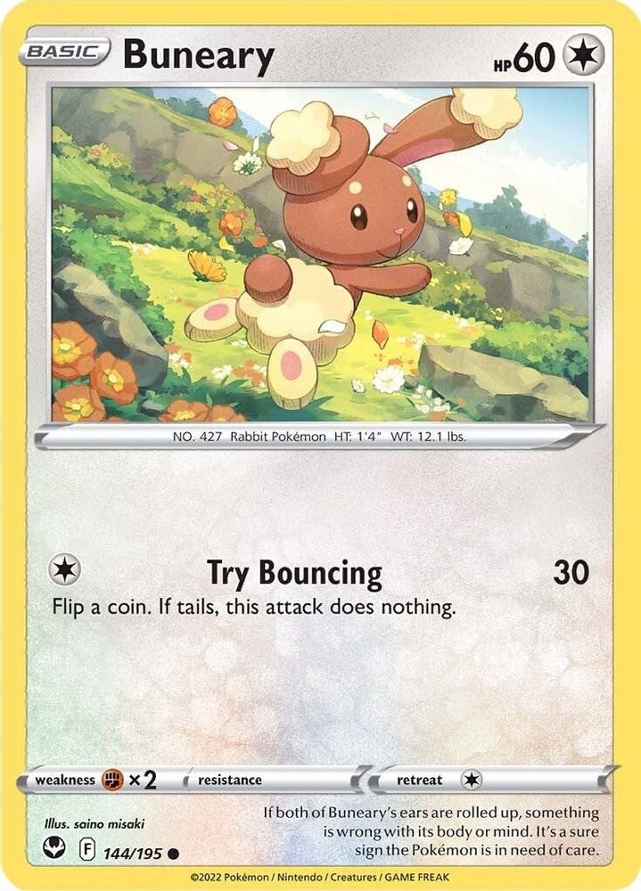 SWSH12: Silver Tempest (SWSH12) - Buneary (#144/195, Common) ()