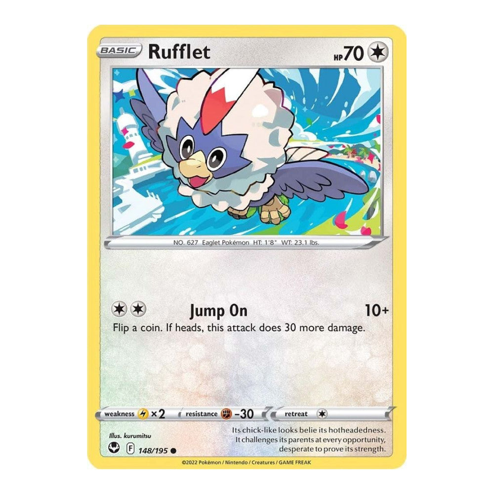 SWSH12: Silver Tempest (SWSH12) - Rufflet (#148/195) (Near Mint)