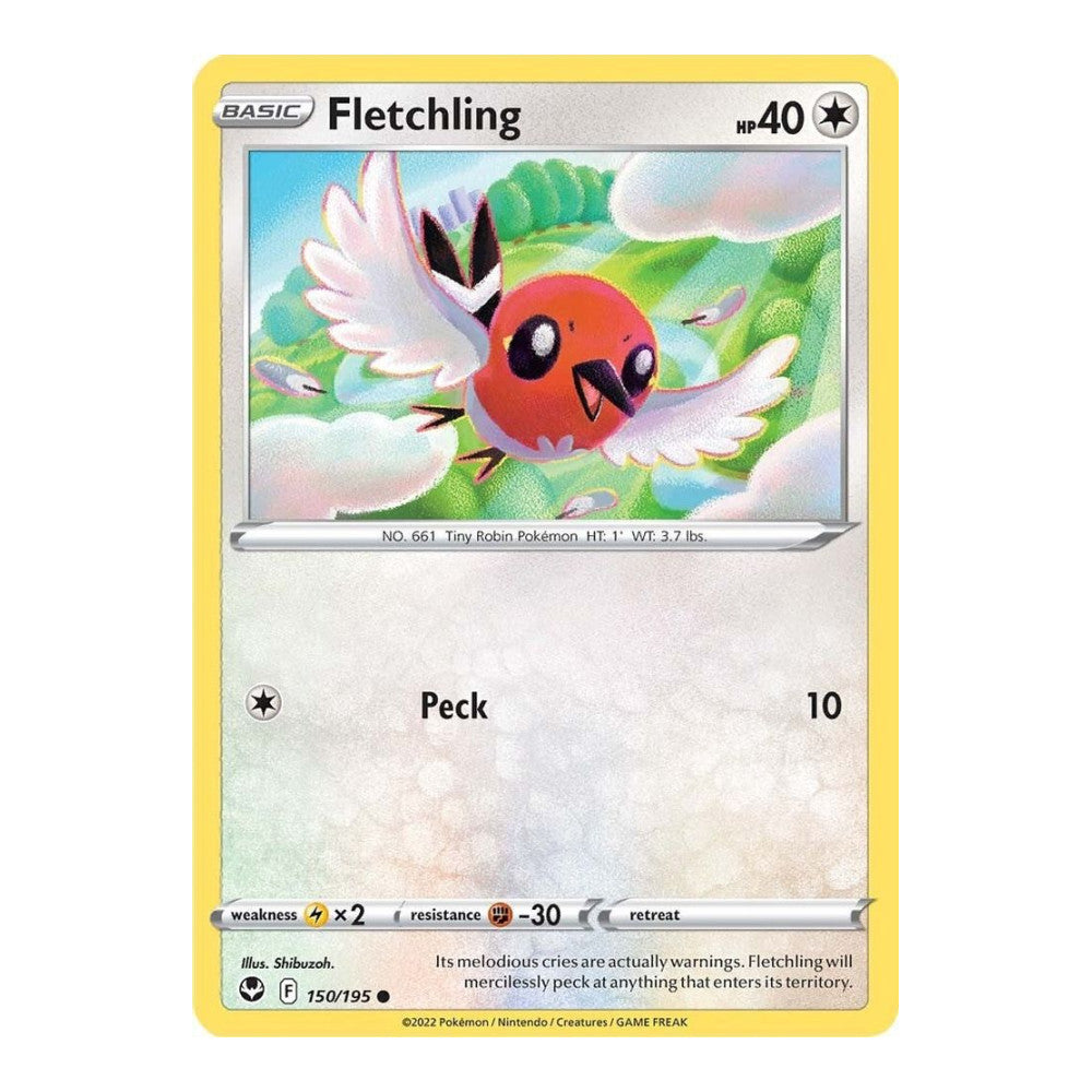 SWSH12: Silver Tempest (SWSH12) - Fletchling (#150/195) (Near Mint)
