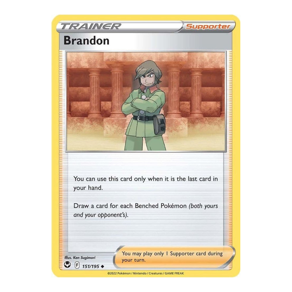 SWSH12: Silver Tempest (SWSH12) - Brandon (#151/195) (Near Mint)