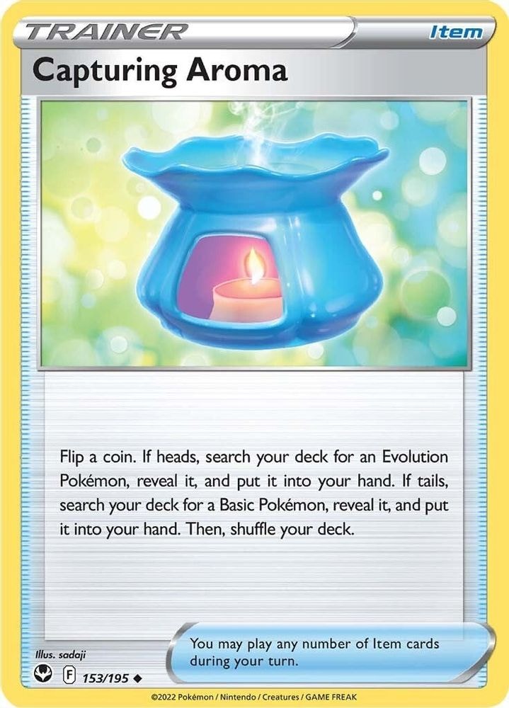 SWSH12: Silver Tempest (SWSH12) - Capturing Aroma (#153/195, Uncommon) ()