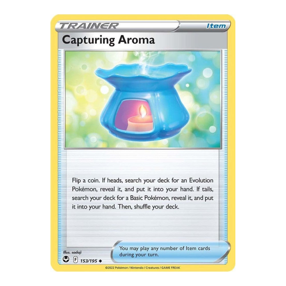 SWSH12: Silver Tempest (SWSH12) - Capturing Aroma (#153/195) (Near Mint)