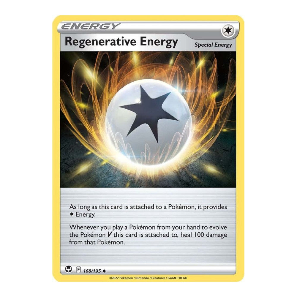 SWSH12: Silver Tempest (SWSH12) - Regenerative Energy (#168/195) (Near Mint)