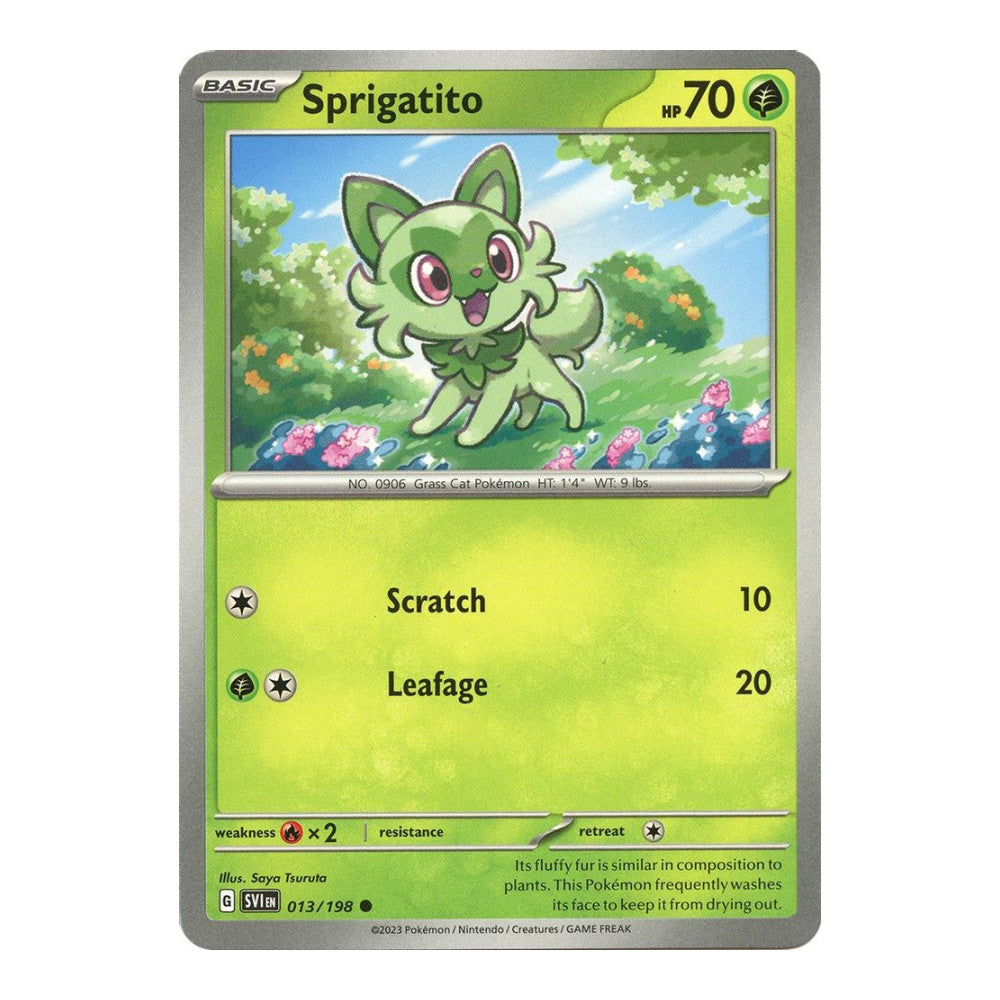 SV01: Scarlet & Violet Base Set (SVI) - Sprigatito (#013/198)