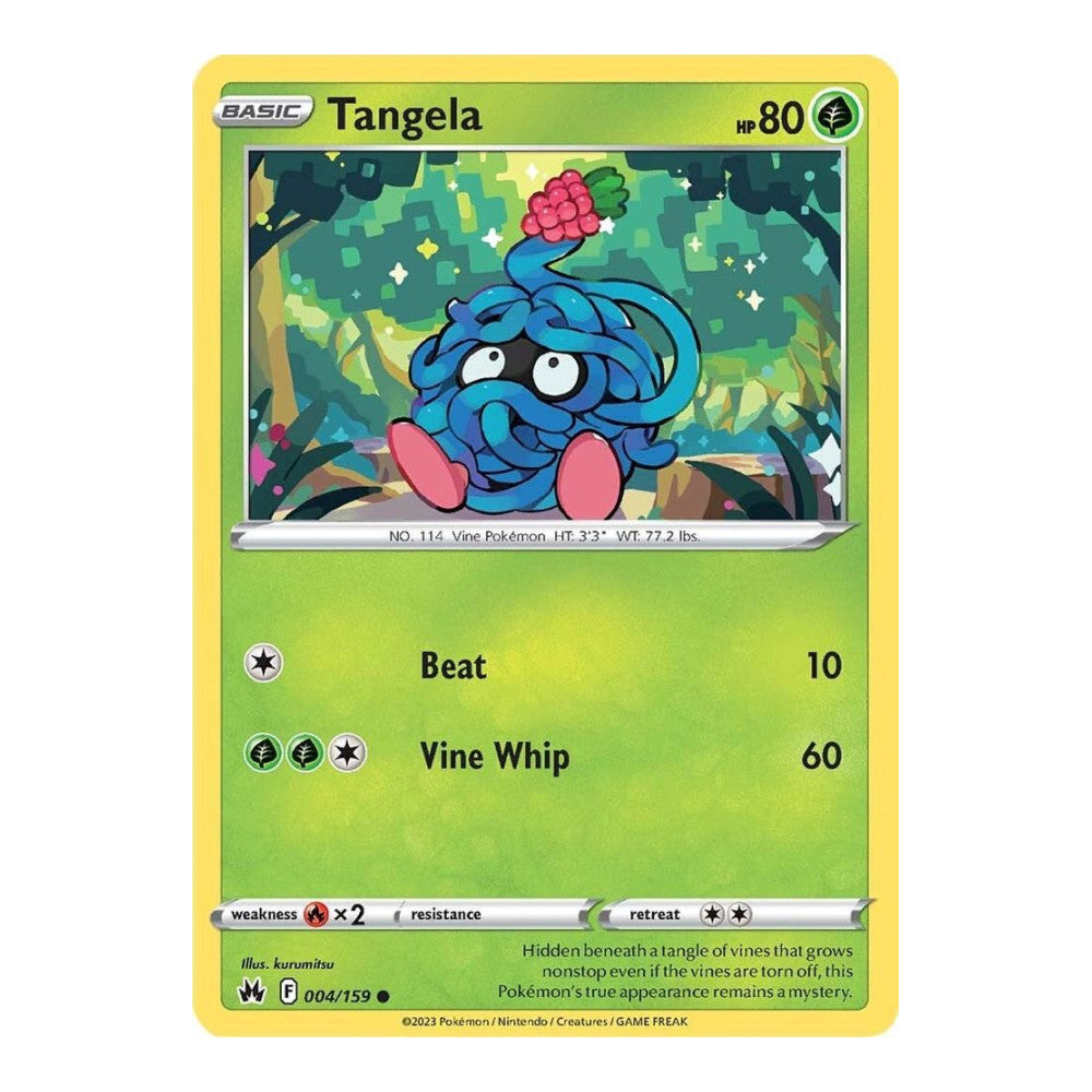 SWSH: Crown Zenith (CRZ) - Tangela (#004/159) (Near Mint)
