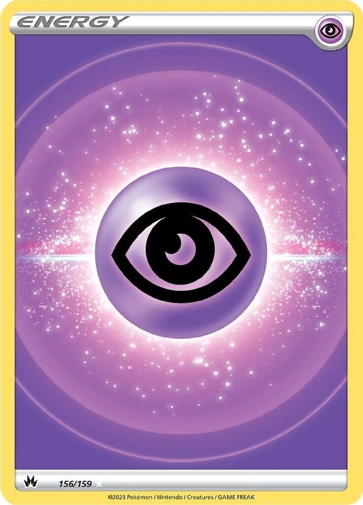 SWSH: Crown Zenith (CRZ) - Psychic Energy (Texture Full Art) (#156/159, Ultra Rare) ()