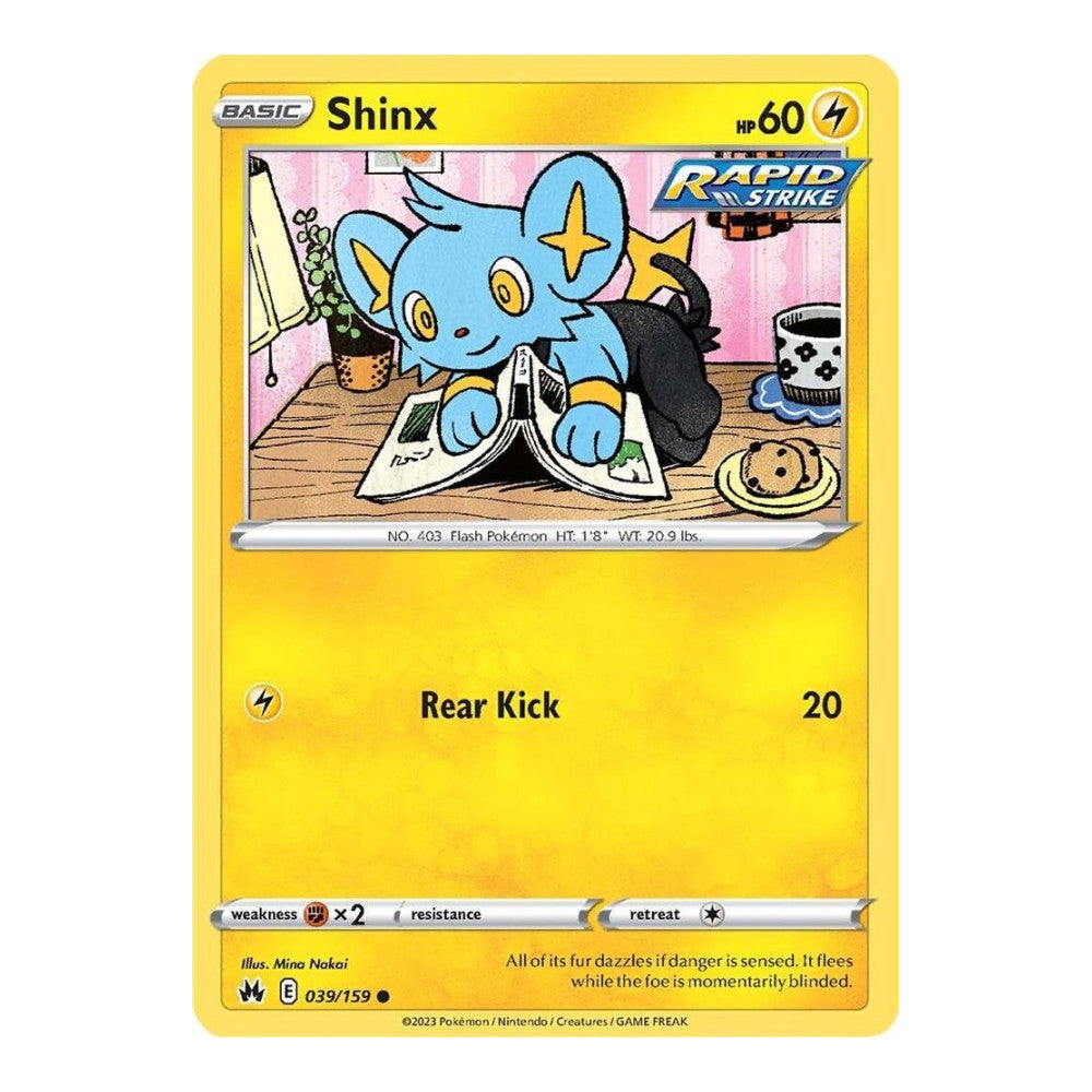 SWSH: Crown Zenith (CRZ) - Shinx 39 (#039/159) (Near Mint)