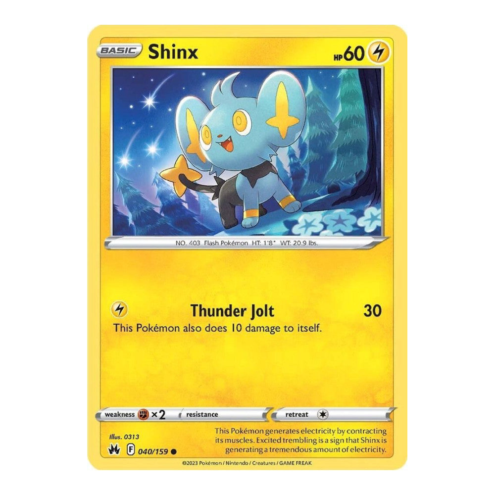 SWSH: Crown Zenith (CRZ) - Shinx 40 (#040/159) (Near Mint)