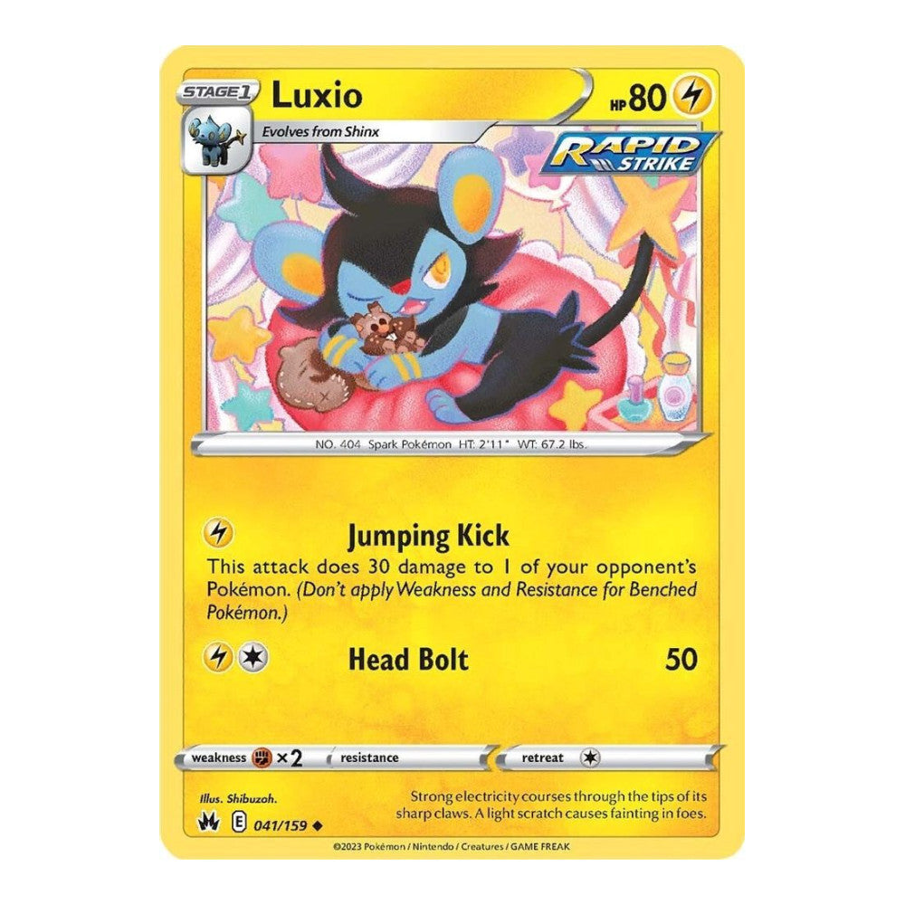 SWSH: Crown Zenith (CRZ) - Luxio 41 (#041/159) (Near Mint)