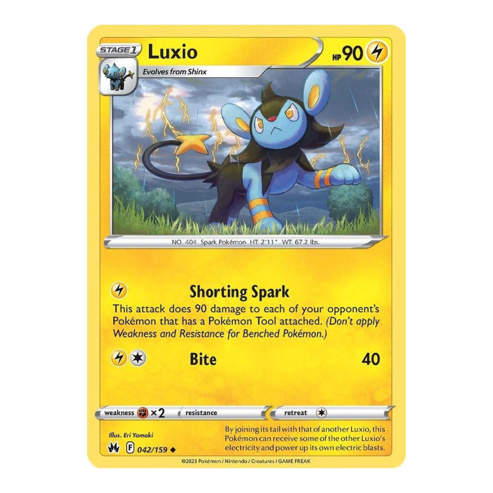 SWSH: Crown Zenith (CRZ) - Luxio 42 (#042/159) (Near Mint)