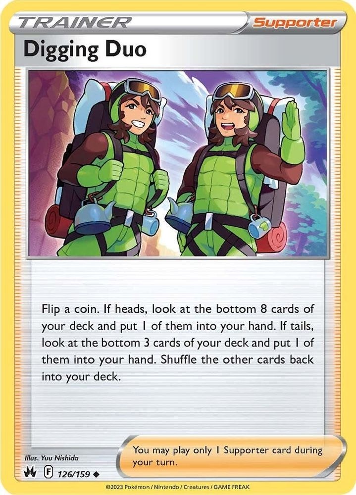 SWSH: Crown Zenith (CRZ) - Digging Duo (#126/159, Uncommon) ()