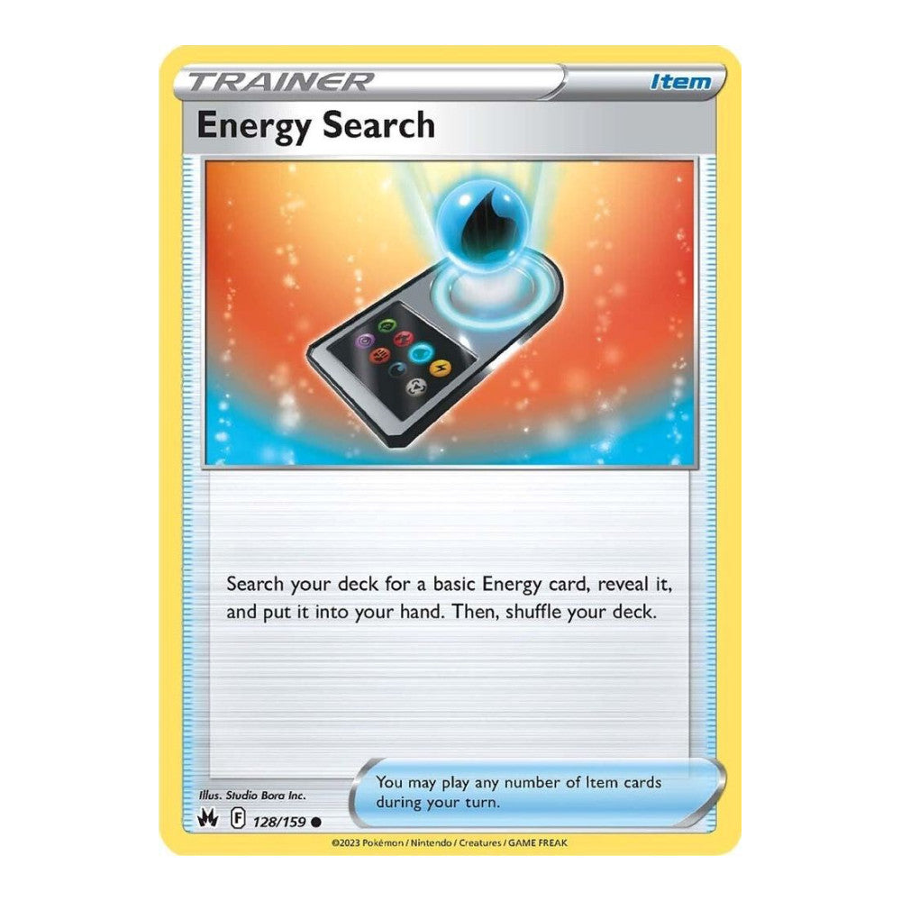 SWSH: Crown Zenith (CRZ) - Energy Search (#128/159) (Near Mint)