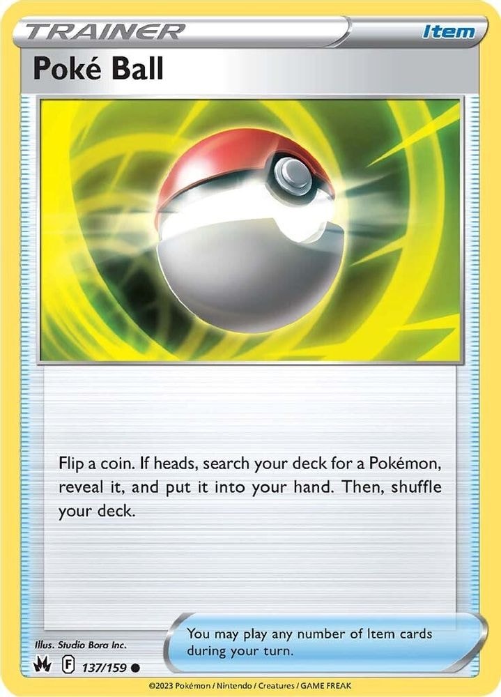 SWSH: Crown Zenith (CRZ) - Poke Ball (#137/159, Common) ()