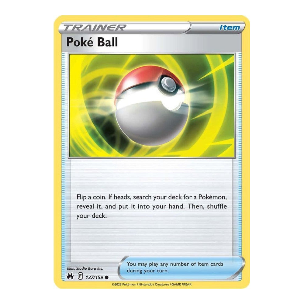 SWSH: Crown Zenith (CRZ) - Poke Ball (#137/159) (Near Mint)