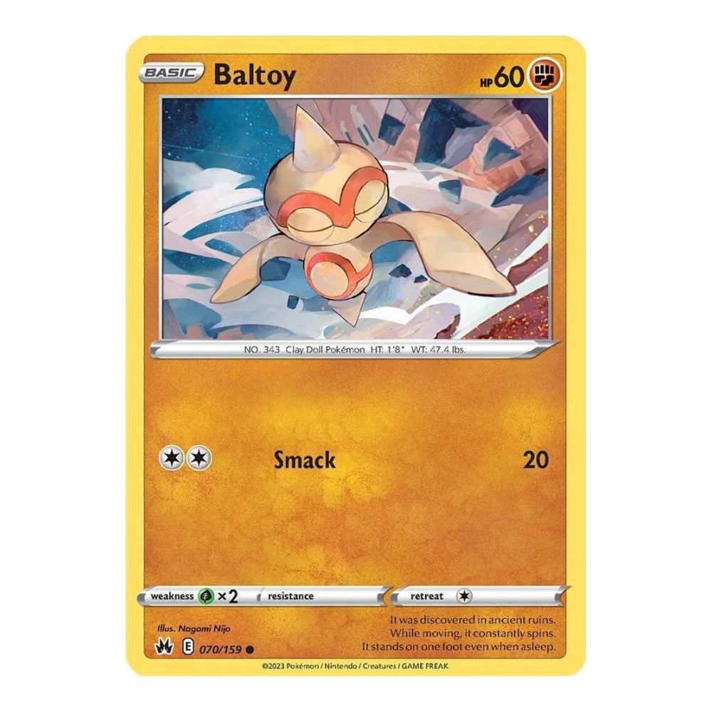 SWSH: Crown Zenith (CRZ) - Baltoy (#070/159) (Near Mint)