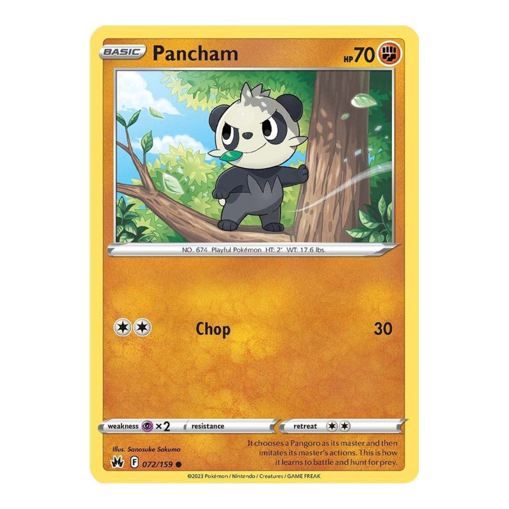 SWSH: Crown Zenith (CRZ) - Pancham (#072/159) (Near Mint)