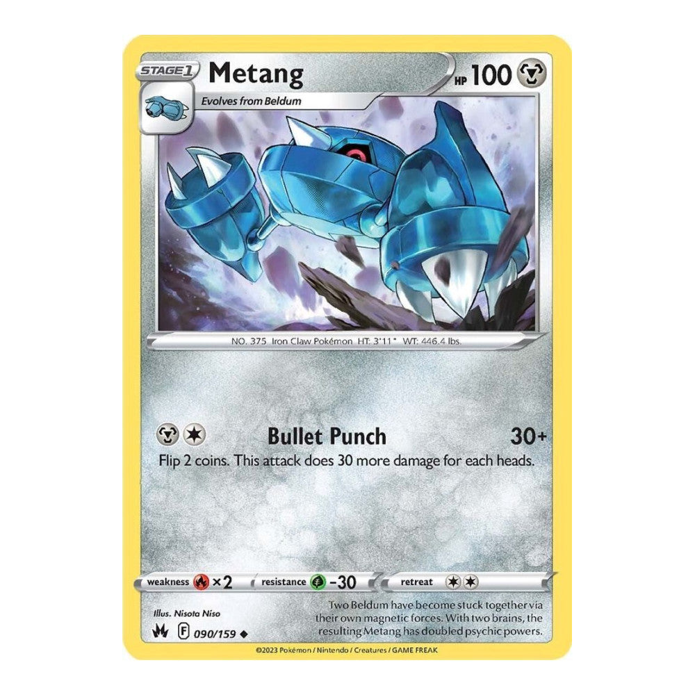 SWSH: Crown Zenith (CRZ) - Metang (#090/159) (Near Mint)