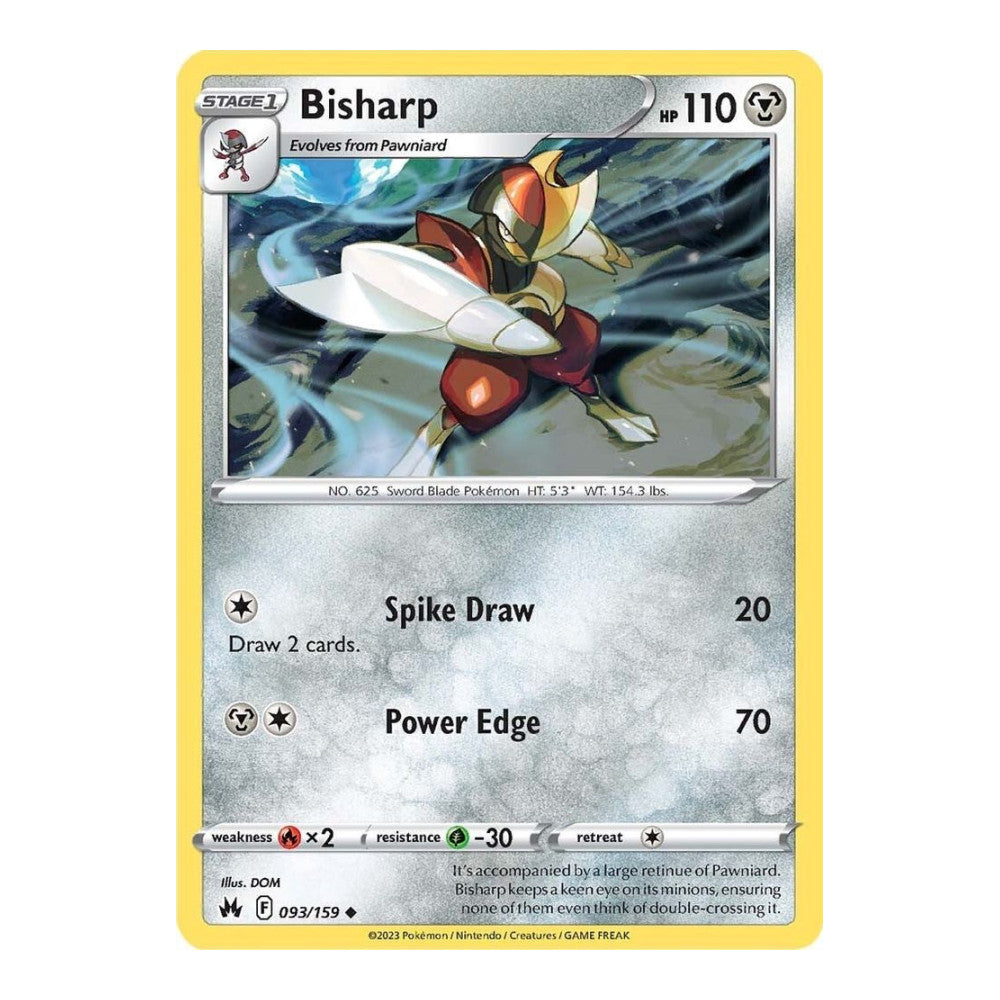 SWSH: Crown Zenith (CRZ) - Bisharp (#093/159) (Near Mint)