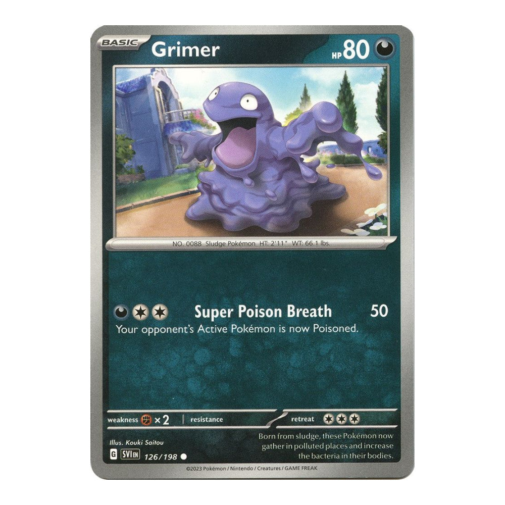 SV01: Scarlet & Violet Base Set (SVI) - Grimer (#126/198)