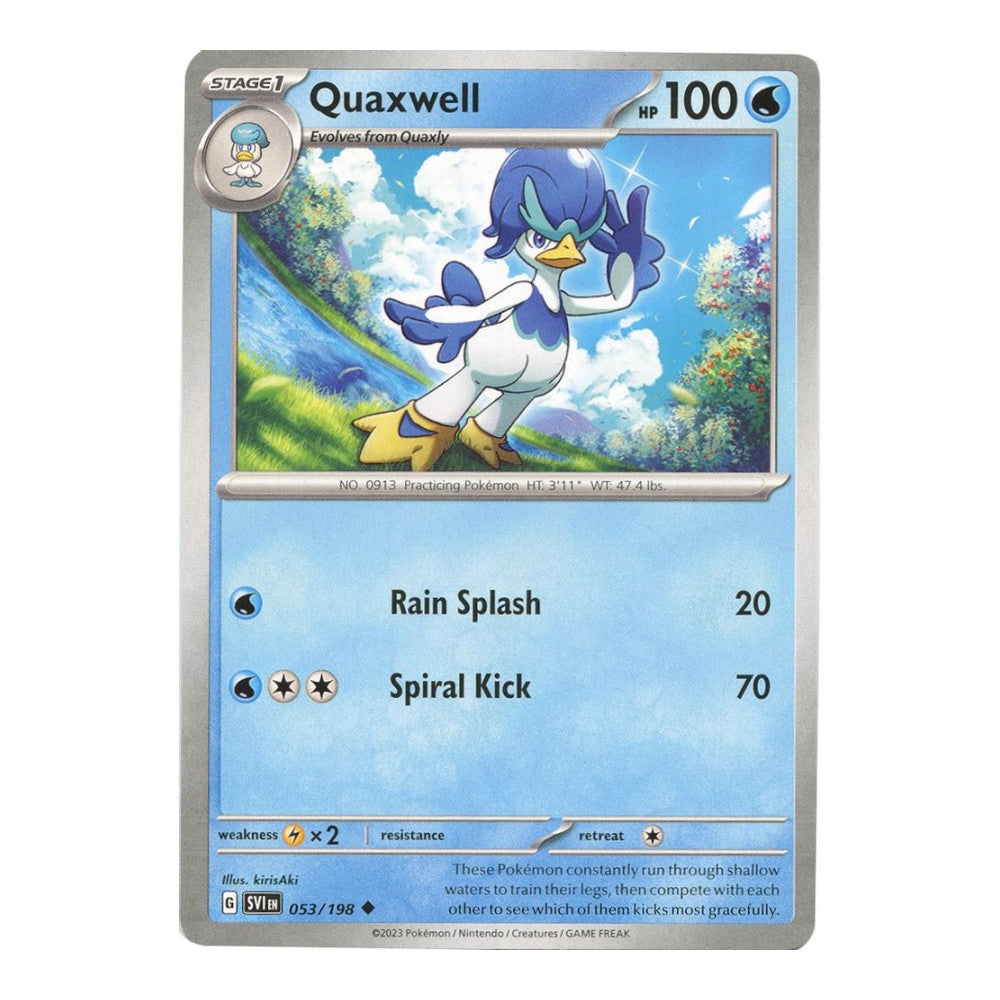 SV01: Scarlet & Violet Base Set (SVI) - Quaxwell (#053/198) (Near Mint)
