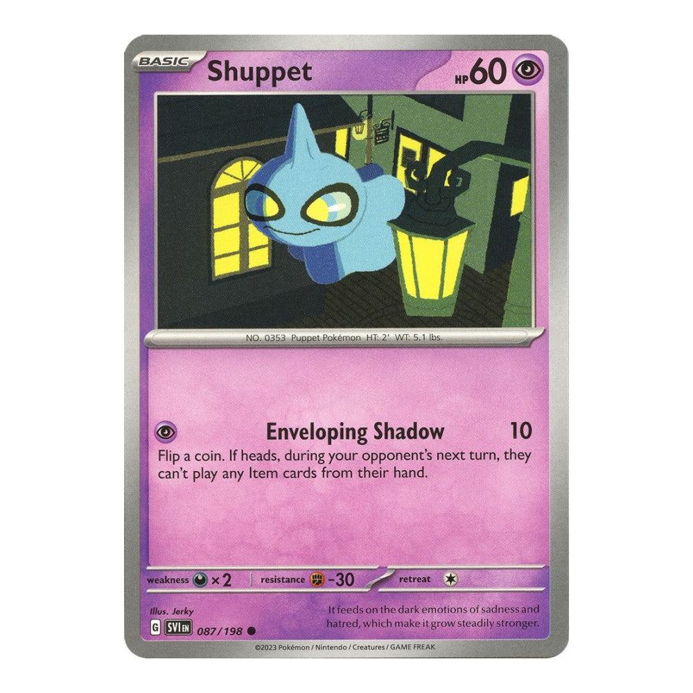 SV01: Scarlet & Violet Base Set (SVI) - Shuppet (#087/198) (Near Mint)