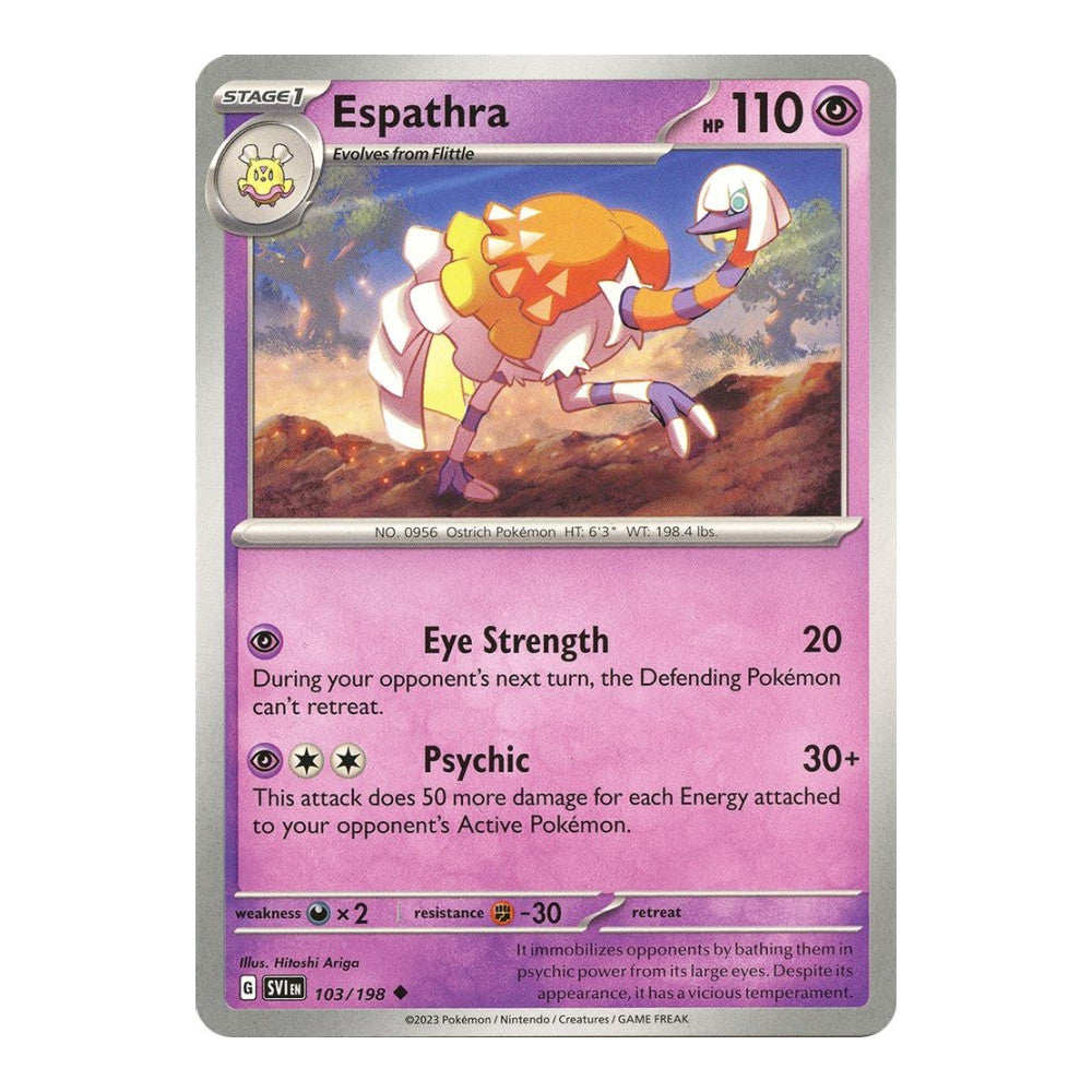 SV01: Scarlet & Violet Base Set (SVI) - Espathra (#103/198) (Near Mint)