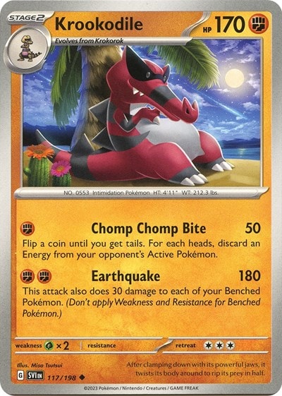 SV01: Scarlet & Violet Base Set (SVI) - Krookodile