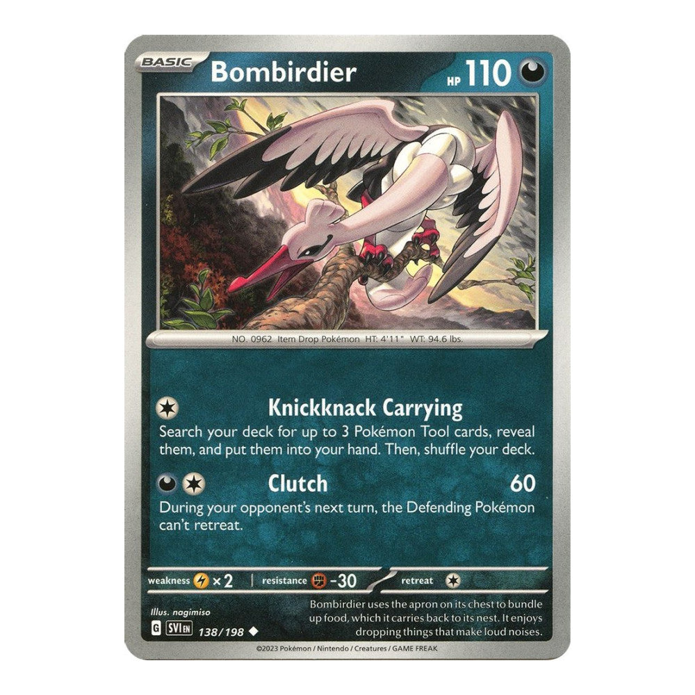 SV01: Scarlet & Violet Base Set (SVI) - Bombirdier 138 198 (#138/198) (Near Mint)