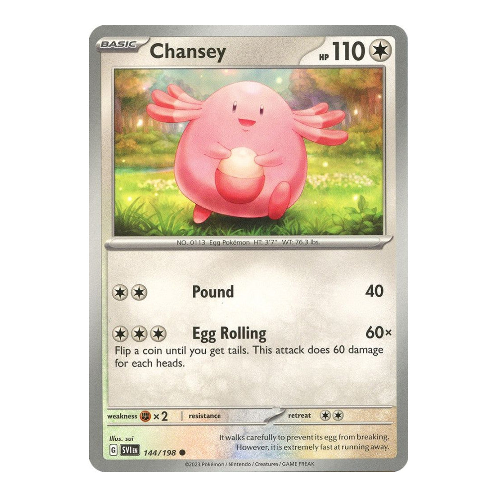 SV01: Scarlet & Violet Base Set (SVI) - Chansey (#144/198) (Near Mint)