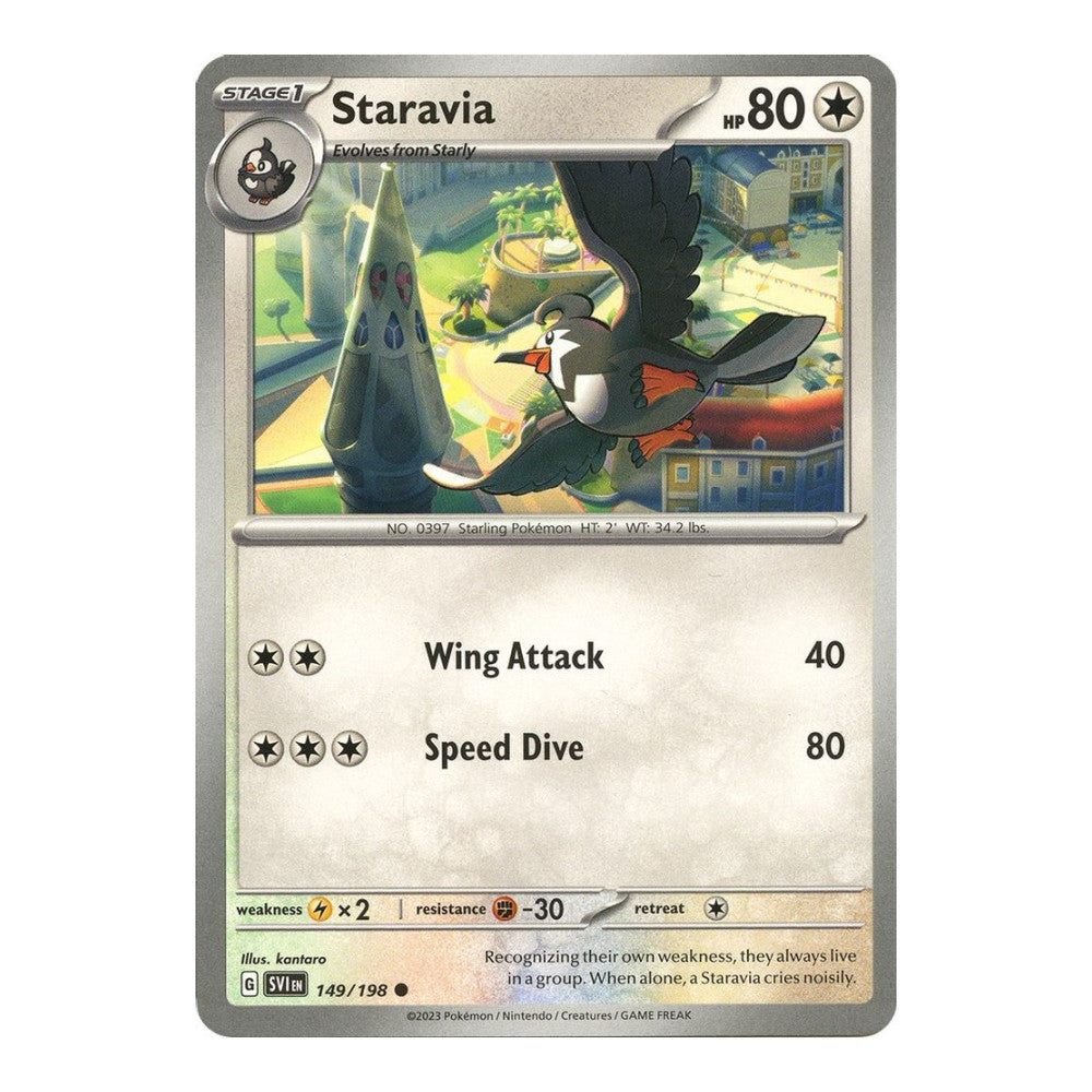 SV01: Scarlet & Violet Base Set (SVI) - Staravia (#149/198) (Near Mint)