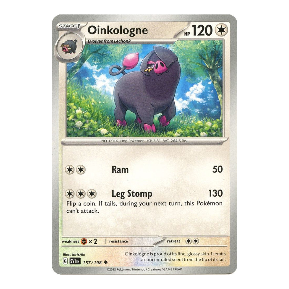 SV01: Scarlet & Violet Base Set (SVI) - Oinkologne (#157/198) (Near Mint)