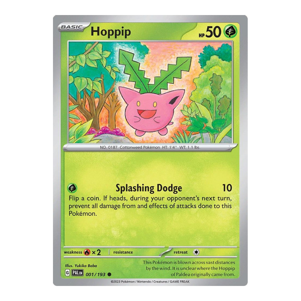 SV02: Paldea Evolved (PAL) - Hoppip (#001/193) (Near Mint)