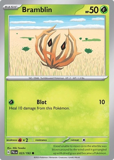 SV02: Paldea Evolved (PAL) - Bramblin - 023/193