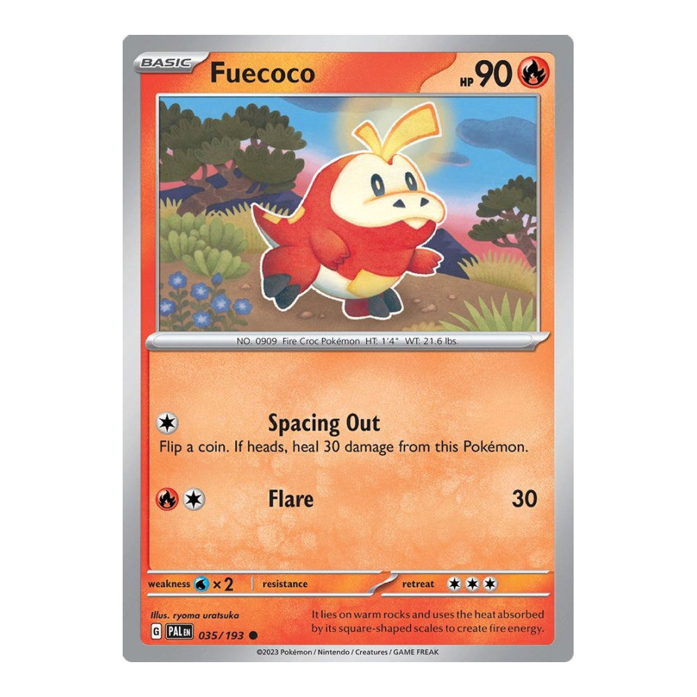 SV02: Paldea Evolved (PAL) - Fuecoco 035 193 (#035/193) (Near Mint)