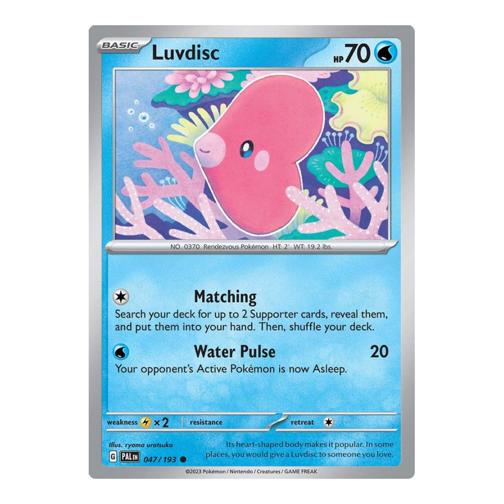 SV02: Paldea Evolved (PAL) - Luvdisc (#047/193) (Near Mint)