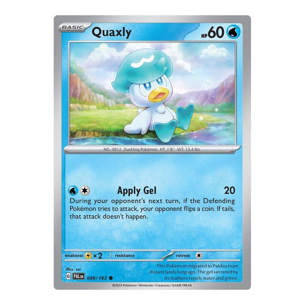 SV02: Paldea Evolved (PAL) - Quaxly 049 193 (#049/193) (Near Mint)