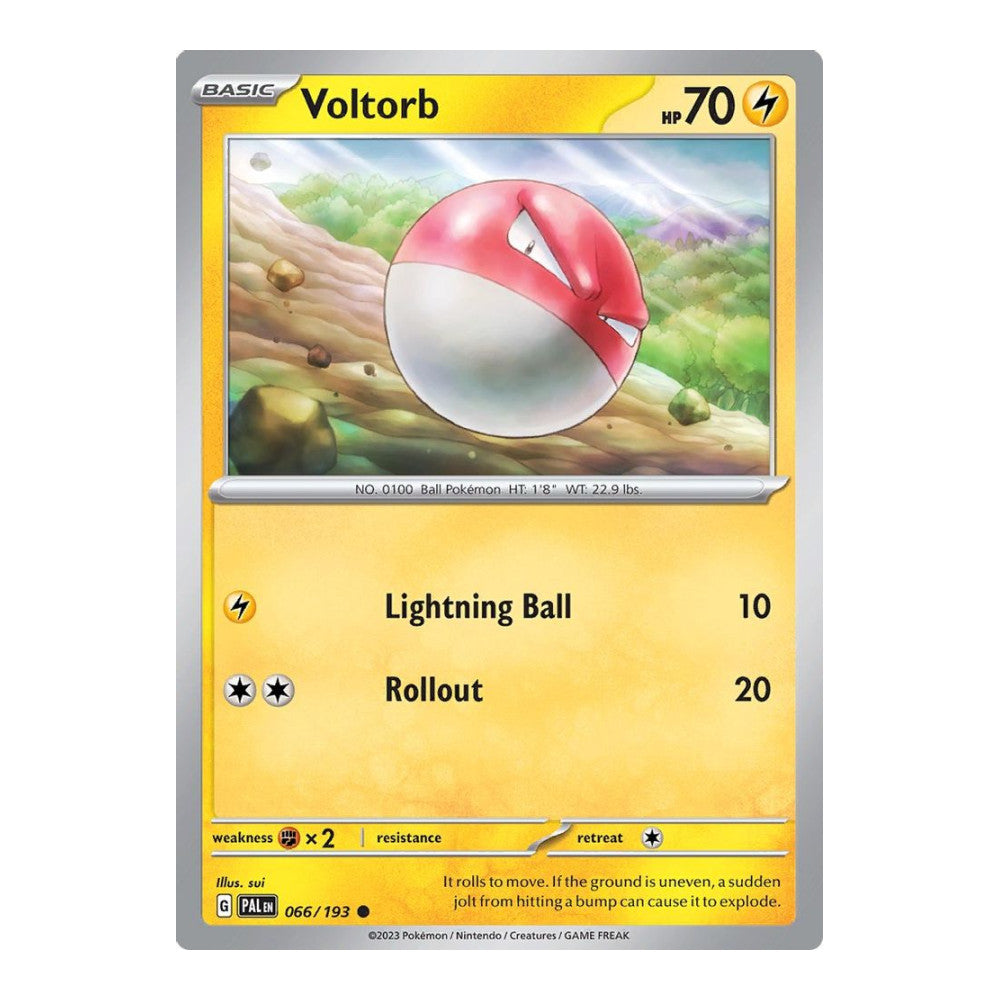 SV02: Paldea Evolved (PAL) - Voltorb (#066/193) (Near Mint)