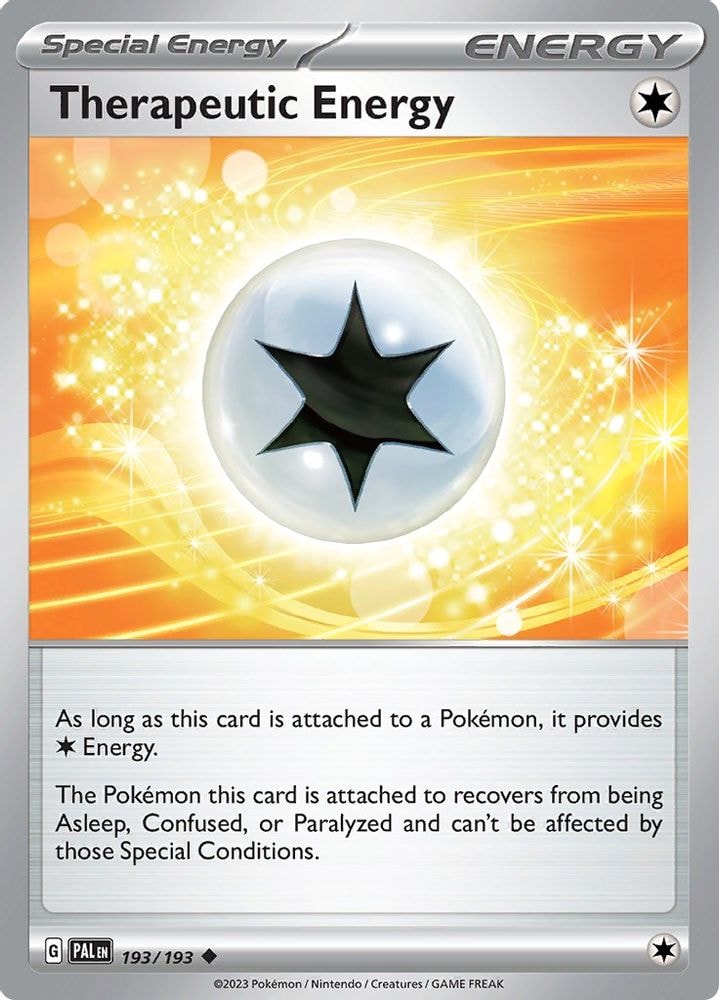 SV02: Paldea Evolved (PAL) - Therapeutic Energy (#193/193, Uncommon) ()
