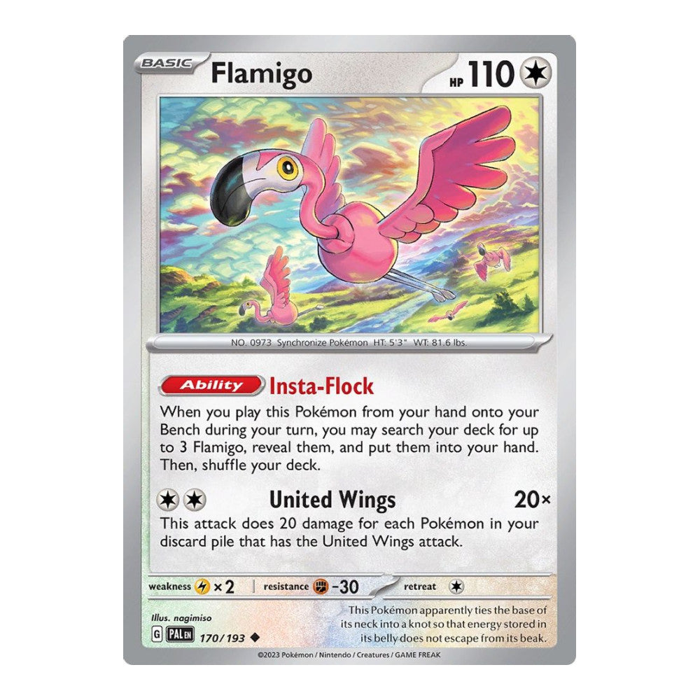 SV02: Paldea Evolved (PAL) - Flamigo (#170/193) (Near Mint)