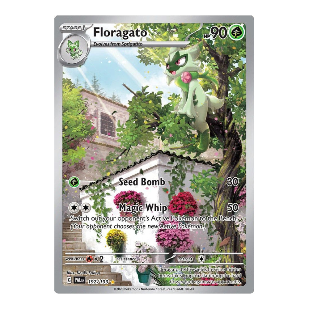 SV02: Paldea Evolved (PAL) - Floragato 197 193 (#197/193) (Near Mint)
