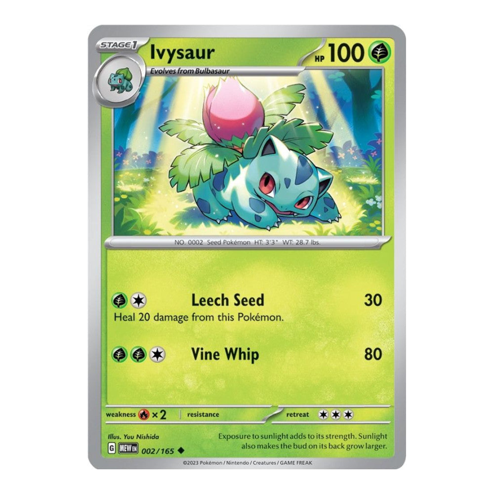 SV: Scarlet & Violet 151 (MEW) - Ivysaur 002 165 (#002/165)